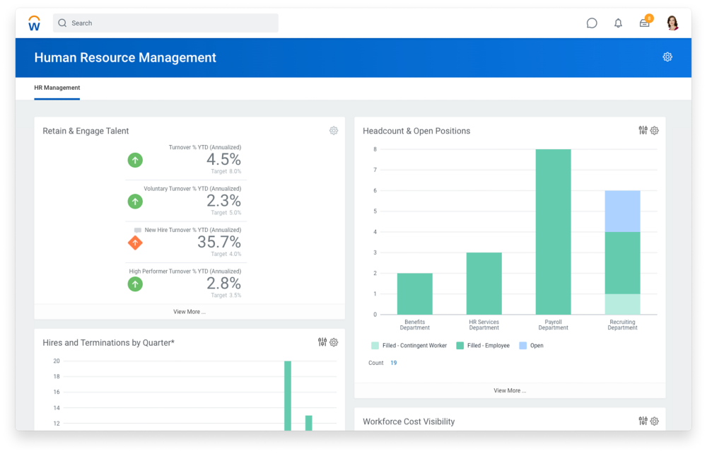 workday interface